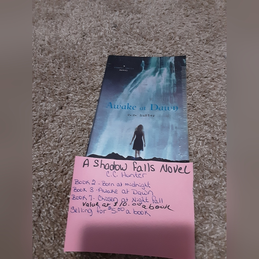 A shadow falls novel